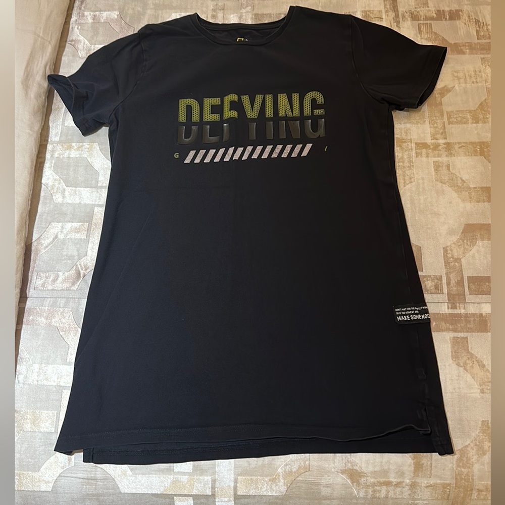 NOIZZ boys T-shirt in black